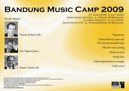 Bandung Music Camp 2009
